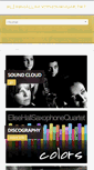 Mobile Screenshot of elisehallsaxophonequartet.com